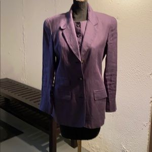 Liz Claiborne Collection linen jacket ensemble